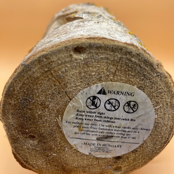 Rustic Log Lantern, Preowned (For Bundles Only) - Picture 7 of 10